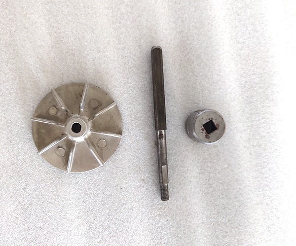 YT1配件方軸、葉輪、滑道